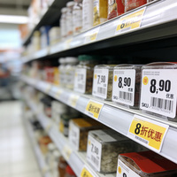 Etiquetas Térmicas Personalizadas de Fábrica, Resistentes al Desgarro, con Código de Barras, Ecológicas, para Logística, Entrega del Último Kilómetro, Dirección, Detalles de Contacto, 3x4