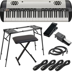 Piano de escenario digital de 73 teclas Vintage Korg, la mejor alternativa para el estilo de piano de cola usado - Product Image 1