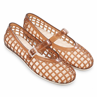 Nouvelle Collection Été – Sandales Plates Tendance à Carreaux Creux et Brides, Style Jelly en PVC avec Boucle et Bout Fermé, Chaussures de Plage et de Marche pour Femme
