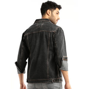 Ventes en gros de vestes en jean pour hommes personnalisées, imperméables, tailles XL à 6XL, tissu de haute qualité, vêtements d'hiver tendance, logo personnalisé - Product Image 2
