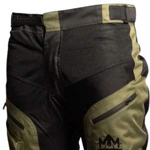 Pantalon de moto d'aventure pour homme, design multi-panneaux, pantalon de protection pour la conduite, taille ajustable, équipement de motard - Product Image 4