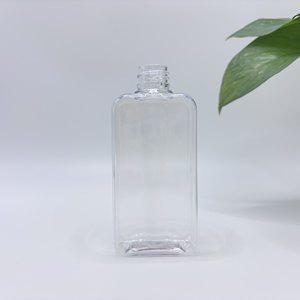 Frascos <span class=keywords><strong>PET</strong></span> Transparentes Quadrados de 50/90/100ML para Viagem com Logotipo Personalizado para Amostras de Cuidados com a Pele - Product Image 4