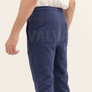En Stock, pantalones de exterior informales profesionales de alta calidad para hombre, cintura elástica, lona recta, transpirable - Product Image 5