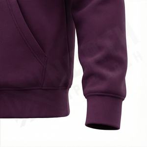 Sudadera con Capucha Premium para Hombre, Diseño Invernal, Logotipo Personalizado, Técnica de Teñido Liso, Patrón Sólido, Sudadera Gruesa, Ropa Urbana - Product Image 6