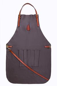 Tablier de cuisine en cuir véritable avec logo personnalisé de haute qualité Style tendance OEM pour hommes LPN-0030 - Product Image 6