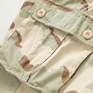 2025 été pantalons cargo pour hommes sur mesure pantalons de travail imperméables de haute qualité avec motif droit et techniques froissées - Product Image 3