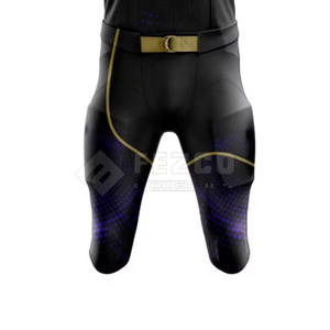 Uniformes de Fútbol Americano Personalizados al por Mayor de la Mejor Calidad y Precio Bajo, Conjuntos de Manga Corta 100% Poliéster con Logotipo y Colores Personalizados - Product Image 5