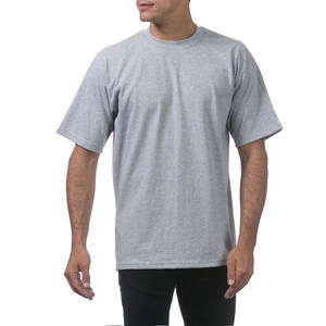 Camiseta Casual de Cuello Redondo para Hombre Pro Club, 100% Algodón, Gruesa, Ecológica, de Secado Rápido, Ajuste Holgado, Manga Corta para Adultos - Product Image 6