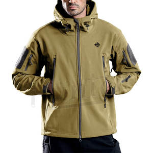 Veste Softshell pour homme de haute qualité avec logo personnalisé, coupe-vent, imperméable, respirante, dernier design, en vente - Product Image 1