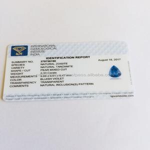 Tanzanita natural de calidad AAA con un color y brillo excelentes, se usa especialmente para colgantes, etc., es una lupa de piedra limpia con - Product Image 2