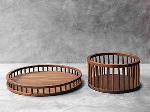 Muebles de madera de mango con acabado a mano para cocina y para regalar en diseños de formas personalizables para hogares y decoración modernos - Product Image 5