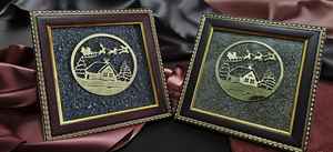 Marco de Pirita Navideño de Primera Calidad, Fabricante Indio, Decoración para el Hogar, Regalo y Artesanía, Precio al por Mayor - Product Image 2