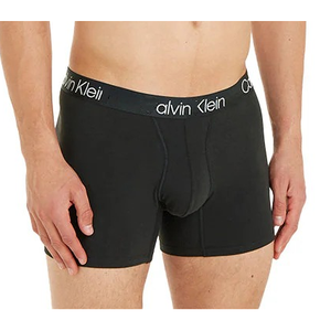 Paquete de 3 Calzoncillos Boxer Negros XXL de Estructura Moderna para Hombre, 100% Algodón de Punto, Corte Clásico, Antibacterianos, Transpirables, Cintura Elástica - Product Image 3