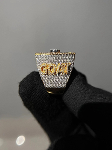 Anillo de Hip Hop para hombre de nuevo estilo en moissanita de Plata de Ley 925 con diamantes de corte redondo de claridad VVS para fiesta de compromiso de boda - Product Image 6