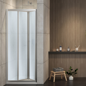 Bluma PS101 porta doccia pieghevole 5 mm cristallo cromato IX Box doccia regolabile 105 cm formato pieghevole tipo - Product Image 1