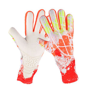 Guantes de Portero al por Mayor, Palma de Látex de Alto Agarre, Costuras Duraderas, Ajuste Cómodo para Entrenamiento y Partidos de Fútbol - Product Image 3