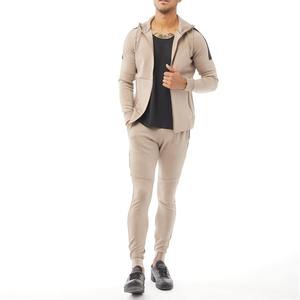 OEM Custom logo Men Polyester Tracksuit causal <b>oversized</b> zipper hoodie& <b>joggers</b> quick dry breathable jogging sweatsuit - Product Image 1