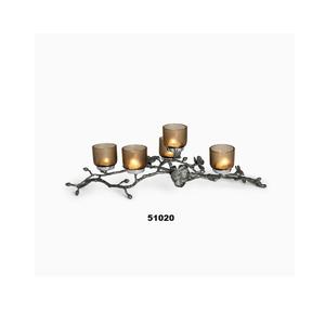 Bol à fruits rond en aluminium fini laiton antique avec support pour table à manger et décoration de cuisine - Product Image 4