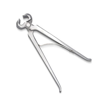 Pinces à sabot vétérinaires personnalisées avec outils de maréchal-ferrant réutilisables à ressort pour l'entretien professionnel des sabots de cheval - Product Image 1