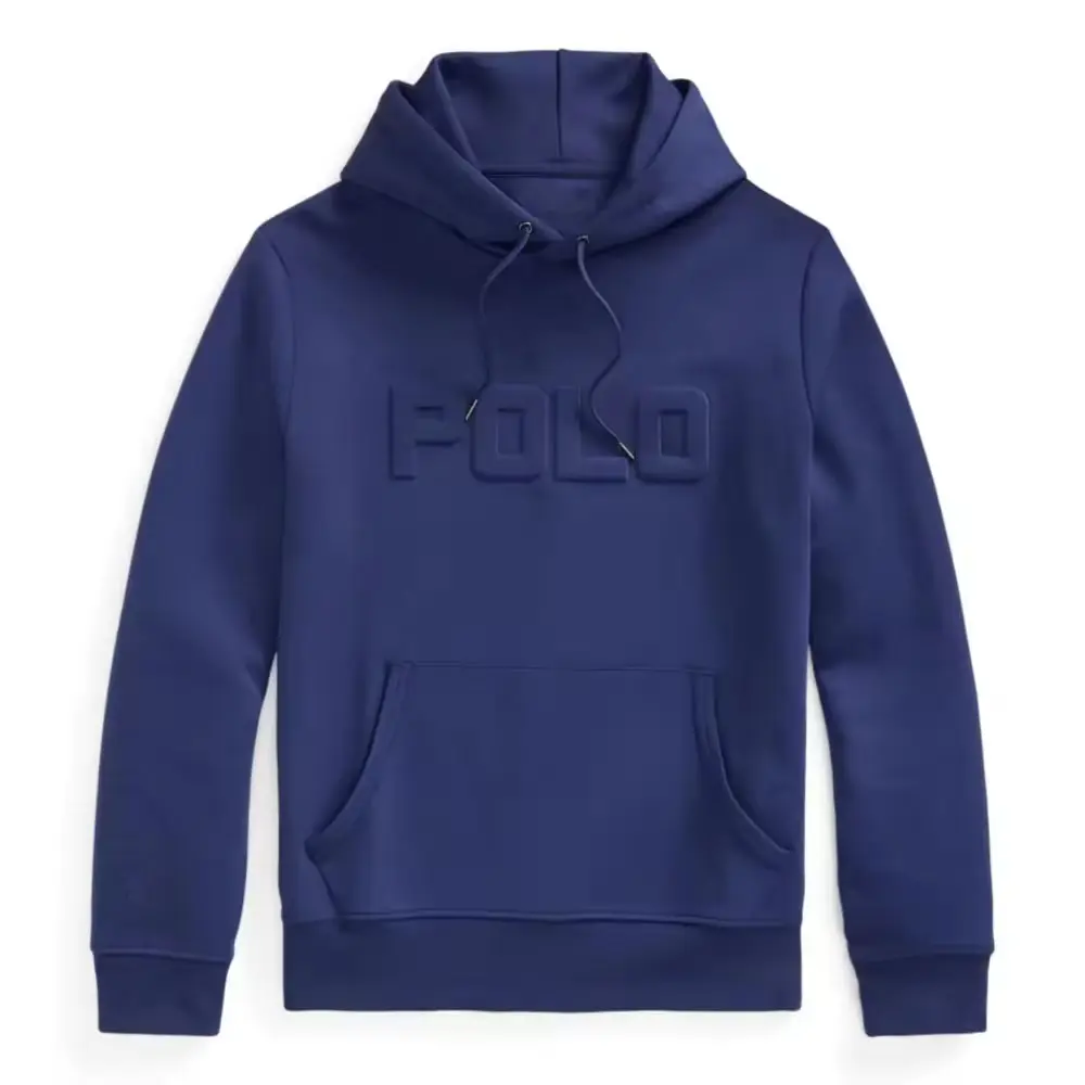 OEM wholesale high quality plain plus size oversized men's hoodies & sweatshirts custom printing Logo embossed cropped hoodie