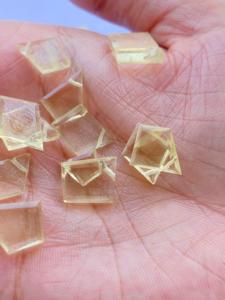 Prix de gros tranche de citrine naturelle coupe de table pierres précieuses 8-14 MM perles de fabrication de bijoux en vrac - Product Image 4