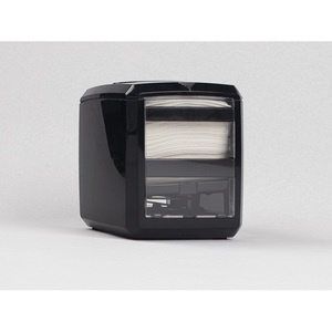 Portatovaglioli Quadrato Nero 10x20cm in Plastica ABS B2B - Product Image 1