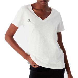 High Quality Women's <b>Summer</b> Streetwear Short Sleeve <b>T</b>-<b>Shirt</b> Eco-Friendly Deep V-Neck Casual Style - Product Image 1
