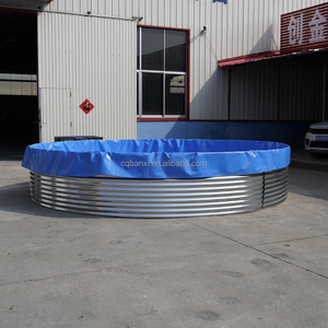 Bâche de pisciculture en PVC robuste et résistante aux UV, fabriquée avec précision, <span class=keywords><strong>pour</strong></span> l'élevage commercial de crevettes d'eau douce et de poissons - Product Image 1