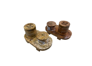 เตาเผาบัคฮูร์ไม้แบบใหม่สำหรับเทศกาลอีดในเดือนรอมฎอน กลิ่นหอมแบบตะวันออกกลาง สำหรับใช้ภายในอาคาร - Product Image 4