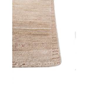 พรมอัฟกันถักมือสีน้ำตาลเบจลายทางนามธรรมรูปทรงสี่เหลี่ยมผืนผ้าขนาด 9x12 ฟุต สำหรับตกแต่งบ้าน ห้องนั่งเล่น ทางเดิน-LSEA-1011 - Product Image 4