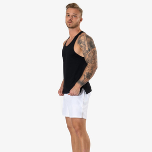 Débardeurs de sport pour hommes, style décontracté, séchage rapide, pour adultes et enfants, couleur noire, technique lavée, vente en gros - Product Image 1