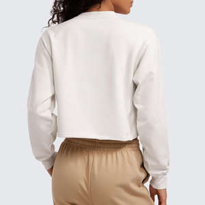 เสื้อฮู้ดตัวสั้นของผู้หญิงวัสดุสดใหม่ดีไซน์ของคุณเอง - Product Image 2