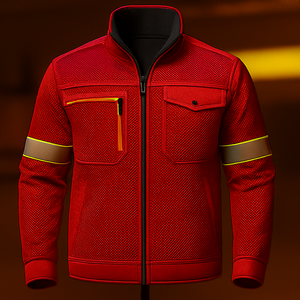 Vestes de travail et vestes de sécurité durables en maille ou en interlock | Vêtements de travail industriels durables - Product Image 5