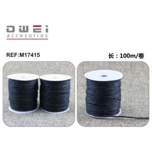 100M 3 brins de lin tressé corde haute résistance torsadée PP PE UHMWPE fibre Nylon Polyester emballé en rouleau ou en bobine - Product Image 1