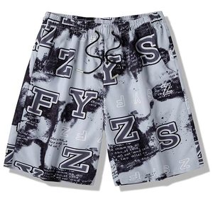 Premium Hommes Casual Basketball Fitness Shorts 100% Coton Solide Motif Séchage Rapide À La Mode Logo Personnalisé Offre Spéciale - Product Image 3