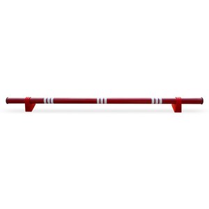 Barrera de Estacionamiento de Policarbonato Roja de 200 x 13 cm y 70 mm, Barrera de Estacionamiento Premium - Product Image 3
