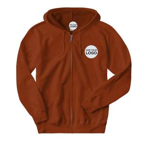 Sweat-shirt à capuche zippé indépendant avec fermeture éclair - Product Image 5