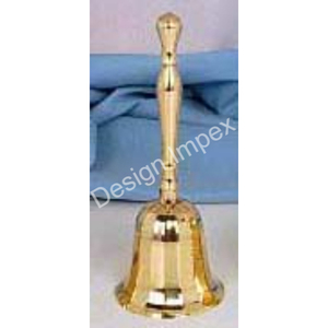 Campanas de mano decorativas de latón de lujo para eventos, artículos de decoración para Navidad y bodas - Product Image 5