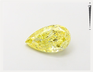 IGI et pour GIA certifié VS1 laboratoire cultivé HPHT CVD diamant 0.5-4ct lâche fantaisie jaune poire forme certifié VS1 diamant cultivé en laboratoire - Product Image 2