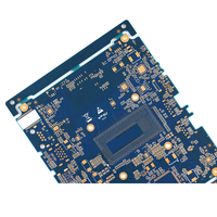 Penjualan Langsung Pabrik OEM ODM Papan Sirkuit Cetak Biru Pembuatan Motherboard Elektronik Pengembangan PCB Papan Sirkuit Cetak