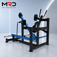 Equipo de gimnasio comercial: Máquina de ejercicios de piernas con carga de placas, prensa de cadera, hip thrust para entrenamiento de cadera