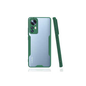 Funda Protectora de Silicona Verde Oscuro de Lujo Netzy para Xiaomi Mi 12-Safa Parfe, Cubierta Trasera Suave al Tacto, Antihuellas 9A A3S - Product Image 1
