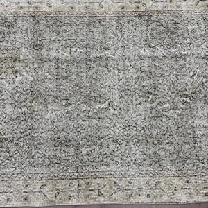 พรมวินเทจ, พรมขนาด 3.6x5.5 ฟุต, พรมสีเทาล้วน - Product Image 5