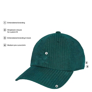 Solid Color Hand Adjustable High Quality Breathable Waterproof Customizable Sports Cap 100% Cotton Quick-Dry 6-7 Panel Unisex - Product Image 5