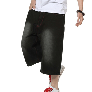 <b>Men's</b> Casual Mid Waist <b>Lightweight</b> Breathable Denim <b>Shorts</b> Custom Embroidered Printed 100% Cotton Stretch Denim Jeans Hot <b>Shorts</b> - Product Image 3