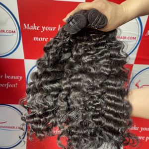 Cheveux humains bouclés birmans volumineux et prêts à être expédiés, longueurs complètes de 8 à 32 pouces, cheveux humains vietnamiens - Product Image 4