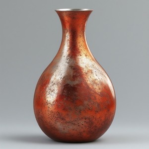 แจกันเหล็กและอะลูมิเนียมสุดหรู งานแฮนด์เมด พร้อมลวดลายแกะสลักตกแต่งและผิวมันเงาเรียบเนียน สำหรับตกแต่งโรงแรมในธีมหรูหรา - Product Image 4