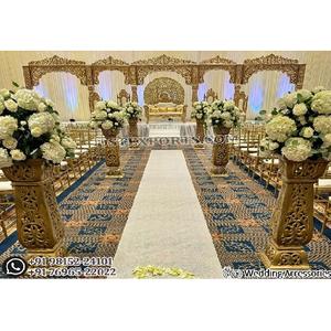 Thème Bollywood Grand Maharaja Décoration De Scène Jodha Akbar Style Scène Pour Les Mariages Indiens Scène Envoûtante Pour Les Mariages Asiatiques - Product Image 1