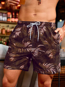 Shorts de Playa Personalizados para Hombre, Sublimados en Poliéster, Holgados, para Uso en Verano - Product Image 3