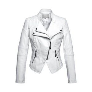 Veste en cuir pour femmes de dernière collection à prix de gros à vendre veste en cuir pour femmes en grande quantité, meilleure tendance - Product Image 1